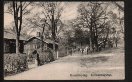 DD2432   SWEDEN GUSTAFSBERG GRINDSTUGATAN STREET SCENE  POSTCARD - Sweden