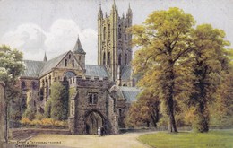 Canterbury The Dark Entry And Cathedral From N.E. (pk40612) - Canterbury