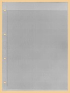 10x KOBRA-Einsteckblatt, Glasklar Nr. E11 - Blank Pages