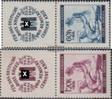 Bohemia And Moravia 62Zf-63Zf With Zierfeld (complete Issue) Unmounted Mint / Never Hinged 1941 Red Cross - Unused Stamps