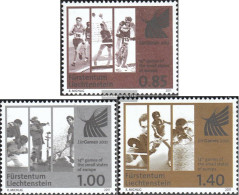 Liechtenstein 1582-1584 (complete Issue) Unmounted Mint / Never Hinged 2011 Sports - Unused Stamps
