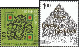 Liechtenstein 1580-1581 (complete Issue) Unmounted Mint / Never Hinged 2011 Anniversaries - Unused Stamps