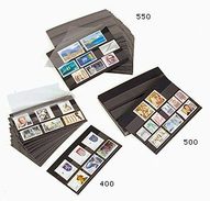 PRINZ 0450 Approval Stockcards Made From Black Card In Format 148 X 84 Mm, 100 Pieces - Tarjetas De Almacenamiento