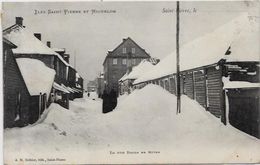 CPA Saint Pierre Et Miquelon Circulé Dos Non Séparé - Saint-Pierre En Miquelon