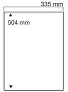 SAFE 6054 Kartoneinlage Weiss - Blank Pages