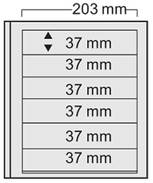 SAFE 7126 Eurosystem - Blankoblätter