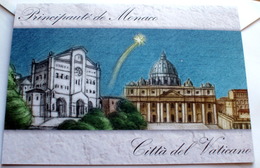 MONACO 2017, Natale, Noel, Christmas 2017, FOLDER,  JOINT EMISSION WITH VATICAN CITY - Covers & Documents