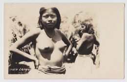 PARAGUAY INDIAS LENGUA SEMI NUDES REAL PHOTO NOT POSTCARD 1920-30s - Paraguay