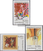 Luxembourg 1559-1561 (complete Issue) Unmounted Mint / Never Hinged 2002 Paintings - Nuevos