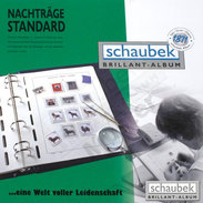 Schaubek A-822/09N Album Hungary 2010-2014 Standard, In A Blue Screw Post Binder, Vol. IX, Without Slipcase - Komplettalben