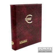 Schaubek Numismatik 10-Euro-Münzalbum, Rot A-RB9401 - Material