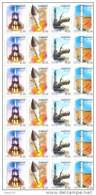 2004. Russia, 50y Of Cosmodrome Baiconur, Sheet Of 6 Sets, Mich.1210-23,  Mint/** - Blokken & Velletjes