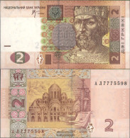 Ukraine Pick-number: 117b Uncirculated 2005 2 Hryven - Ukraine