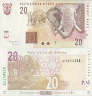 South Africa Pick-number: 129a Uncirculated 2005 20 Rand - Suráfrica