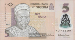 Nigeria Pick-number: 38d Uncirculated 2013 5 Naira - Nigeria