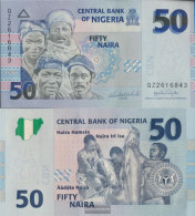 Nigeria Pick-number: 35b Uncirculated 2007 50 Naira - Nigeria