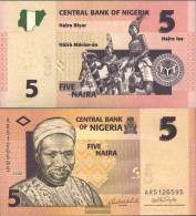 Nigeria Pick-number: 32a Uncirculated 2006 5 Naira - Nigeria