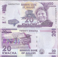 Malawi Pick-number: 57a Uncirculated 2012 20 Kwacha - Malawi