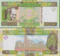 Guinea Pick-number: 39a Uncirculated 2006 500 Francs - Guinee