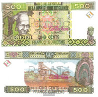 Guinea Pick-number: 36 Uncirculated 1998 500 Francs - Guinée