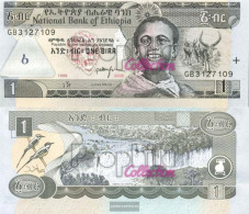 Ethiopia Pick-number: 46d Uncirculated 2006 1 Birr - Ethiopië