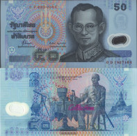 Thailand Pick-number: 102a Uncirculated 1997 50 Baht (plastic) - Thaïlande