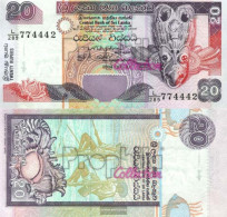 Sri Lanka Pick-number: 109c Uncirculated 2004 20 Rupees - Sri Lanka