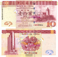 Macao Pick-number: 102 Uncirculated 2003 10 Patacas - Macao