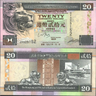 Hong Kong Pick-number: 201d (1998) Uncirculated 1998 20 Dollars - Hong Kong