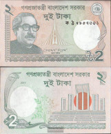 Bangladesh Pick-number: 52a Uncirculated 2011 2 Taka - Bangladesh