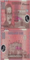 Bangladesh Pick-number: 35 Uncirculated 2000 10 Taka (plastic) - Bangladesh