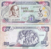 Jamaica Pick-number: 89 Uncirculated 2012 50 Dollars - Jamaique