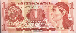 Honduras Pick-number: 76a Uncirculated 1994 1 Lempira - Honduras