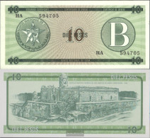 Cuba Pick-number: FX8 Uncirculated 1985 10 Pesos - Cuba