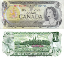 Canada Pick-number: 85a Uncirculated 1973 1 US Dollars - Canada