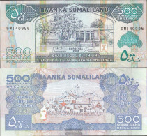 Somaliland Pick-number: 6g Uncirculated 2008 500 Shillings - Somalie