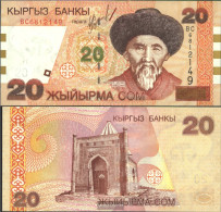 Kirgisistan Pick-number: 19 Uncirculated 2002 20 Som - Kirgizïe