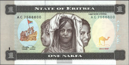 Eritrea Pick-number: 1 Uncirculated 1997 1 Nakfa - Eritrea