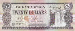 Guyana Pick-number: 30e, Signature 14 Uncirculated 2006 20 Dollars - Guyana