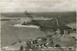 Der Schöne See Bei Haltern - Strandbad - Luftaufnahme Foto-AK Ca. 1960 - Verlag Cramers Kunstanstalt Dortmund - Haltern