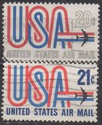 ETATS-UNIS  PA N°71/72__OBL VOIR SCAN - Andere & Zonder Classificatie