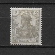 LOTE 1479  ///  ALEMANIA IMPERIO 1902-04    YVERT Nº: 81    //  CATALOG/COTE: 3.75€ *MH - Ungebraucht