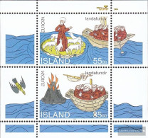 Iceland Block15 (complete Issue) Unmounted Mint / Never Hinged 1994 Discoveries And Inventions - Unused Stamps