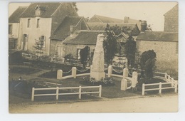 COURTOMER - Belle Carte Photo Du Monument Aux Morts - Courtomer