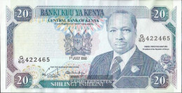 Kenya Pick-number: 25c Uncirculated 1990 20 Schillings - Kenia