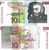 Slovenia Pick-number: 11a Uncirculated 1992 10 Tolarjev - Slovénie