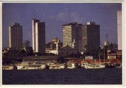 MANAUS BRASIL PORTO E TEATRO HARBOR AND THEATRE  NICE STAMP - Manaus