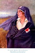 H Tenré Dévouement - Militaria - Guerre 1914-1918 - Infirmière - Croix-Rouge
