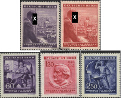 Bohemia And Moravia 126-127,128-130 (complete Issue) Unmounted Mint / Never Hinged 1943 Special Stamps - Ungebraucht