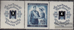 Bohemia And Moravia WZd3 Triple Strip Unmounted Mint / Never Hinged 1940 Red Cross - Ongebruikt